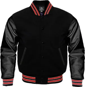 Griffins Varsity Letterman Baseball Bomber Letterman Jackets Genuine Leather Sleeves & Multi Wool Color Options