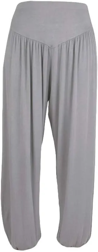 Harem Pants Women Modal Cotton Soft Yoga Pants for Sports Dance,Boho Plus Size Beach Pants Summer Baggy Joggers