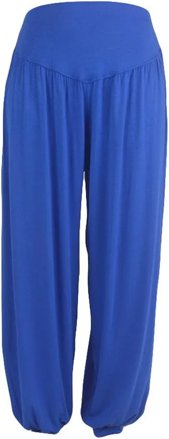 Harem Pants Women Modal Cotton Soft Yoga Pants for Sports Dance,Boho Plus Size Beach Pants Summer Baggy Joggers