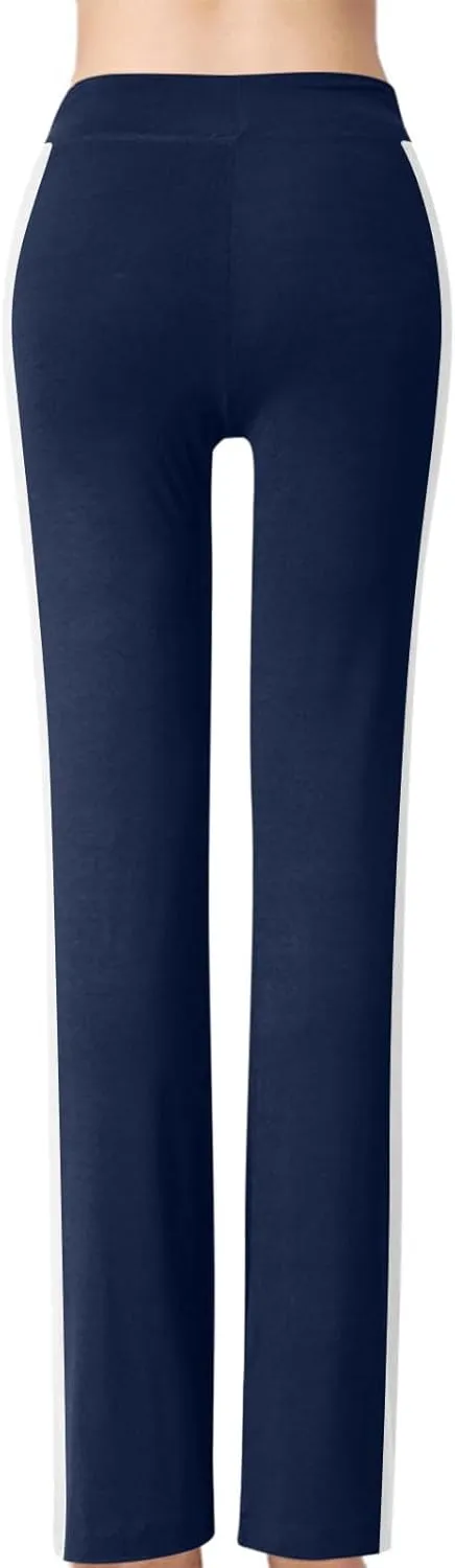 High Cut Track Athletic Trousers Pants for Women Summer Fall Rayon Loose Fit Trousers Pants Women 2025