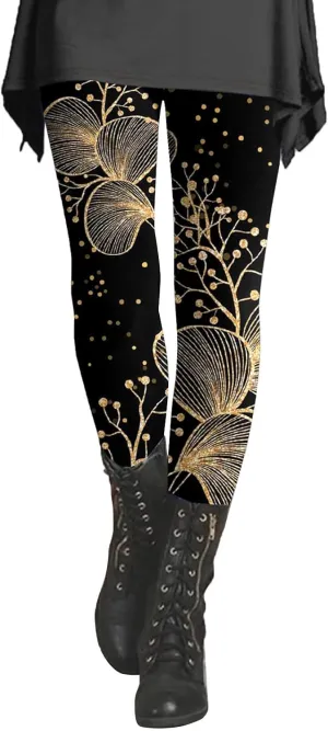 High Waist Workout Leggings Yoga Pants for Women Full Length Workout Tights Leggings High Waist Soft Sports Trousers