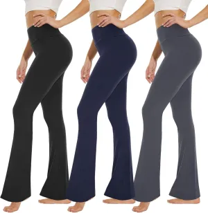High Waisted Leggings for Women - Soft Athletic Tummy Control Yoga Pants for Cycling Dance Tights
