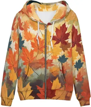 Hoodies for Women Zip Up Hoodie Jackets Hooded Sweater