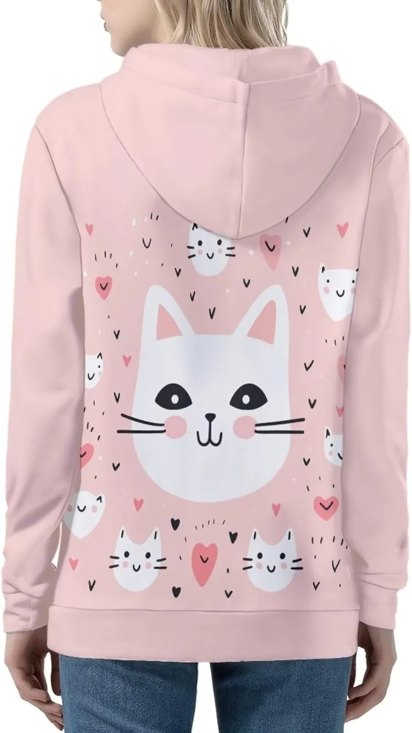 Hoodies for Women Zip Up Hoodie Jackets Hooded Sweater