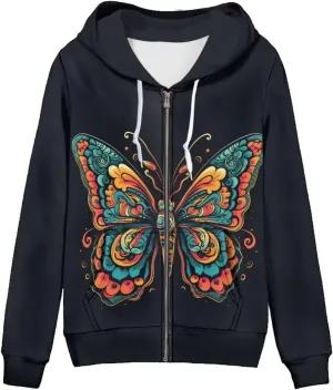 Hoodies for Women Zip Up Hoodie Jackets Hooded Sweater