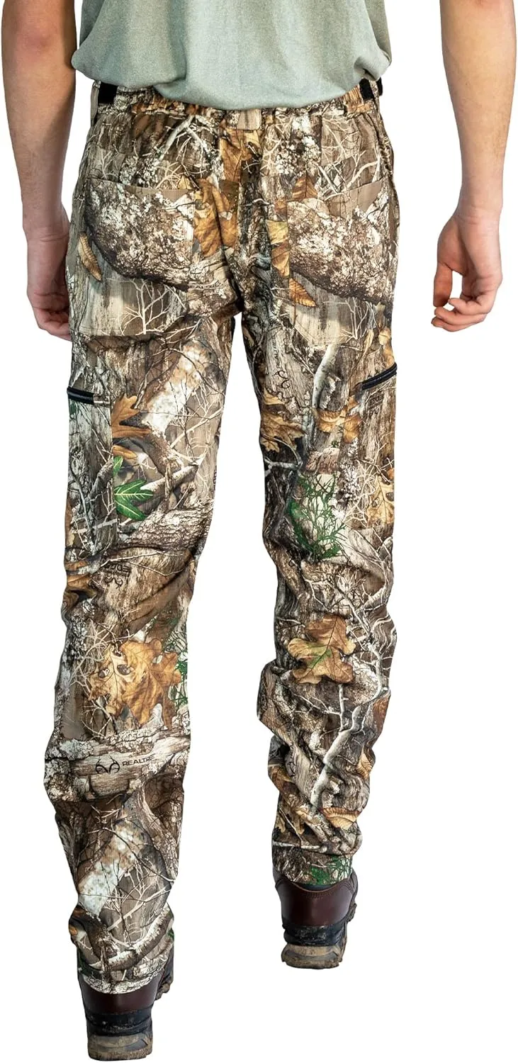 HOT SHOT Mens Camo Hunting Performance Pant  Camouflage Outdoor Pants for Men