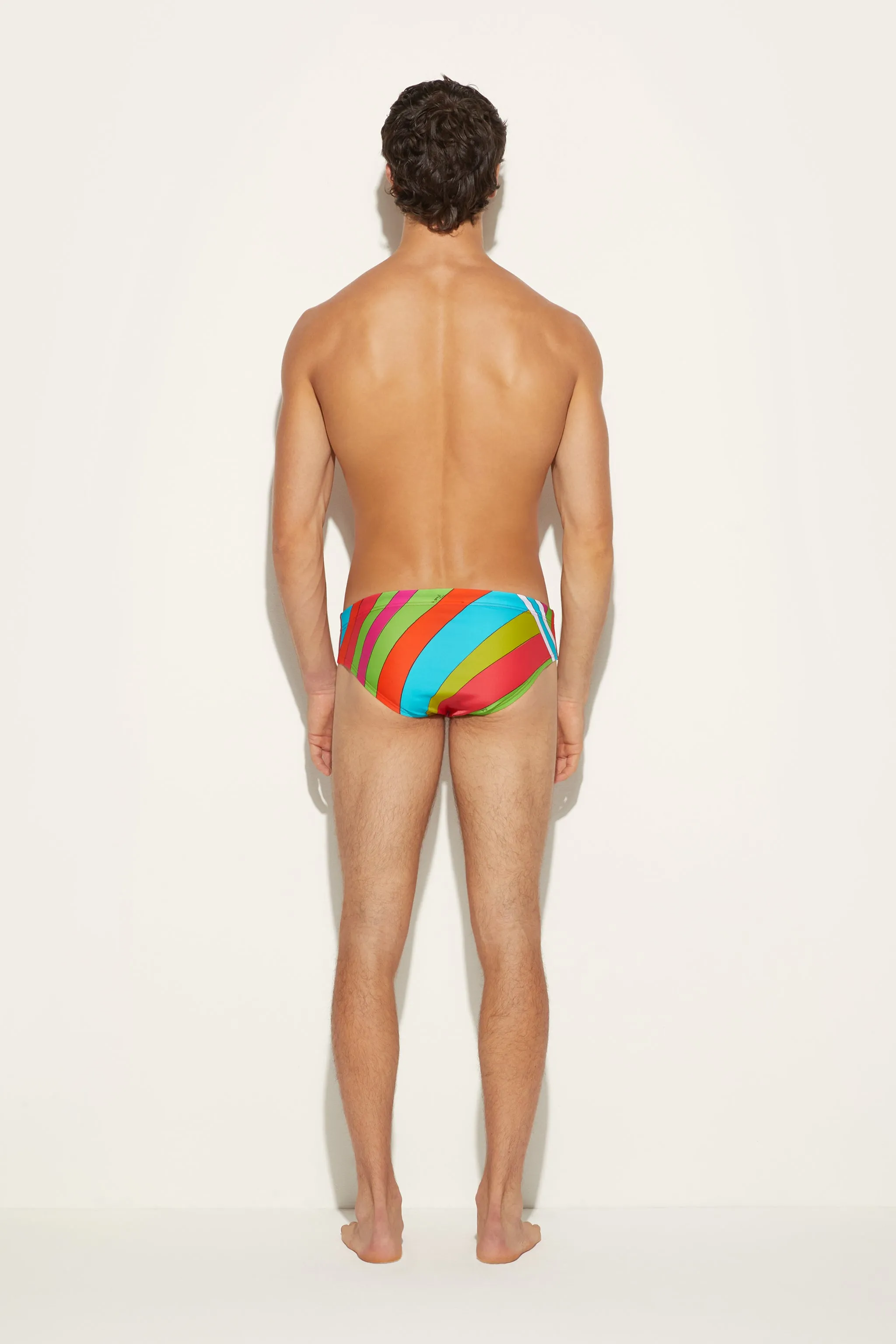 Iride-Print Swim Briefs