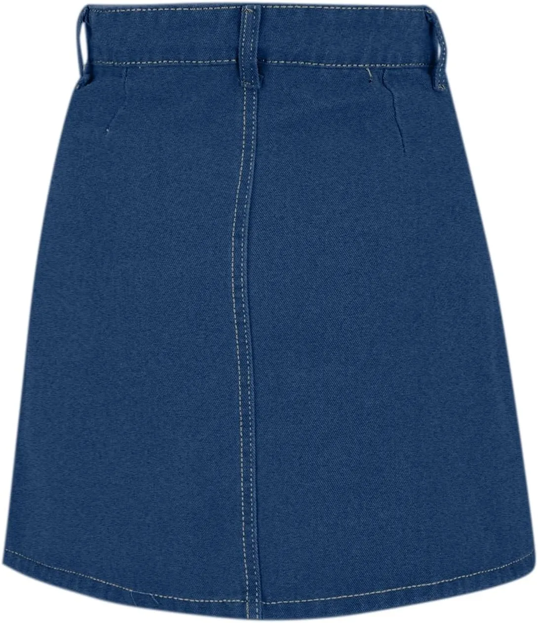 Jean Skirts for Women Denim High Waisted Trendy Stretchy Mini Button Front Short Pencil Skirt with Pockets 2025
