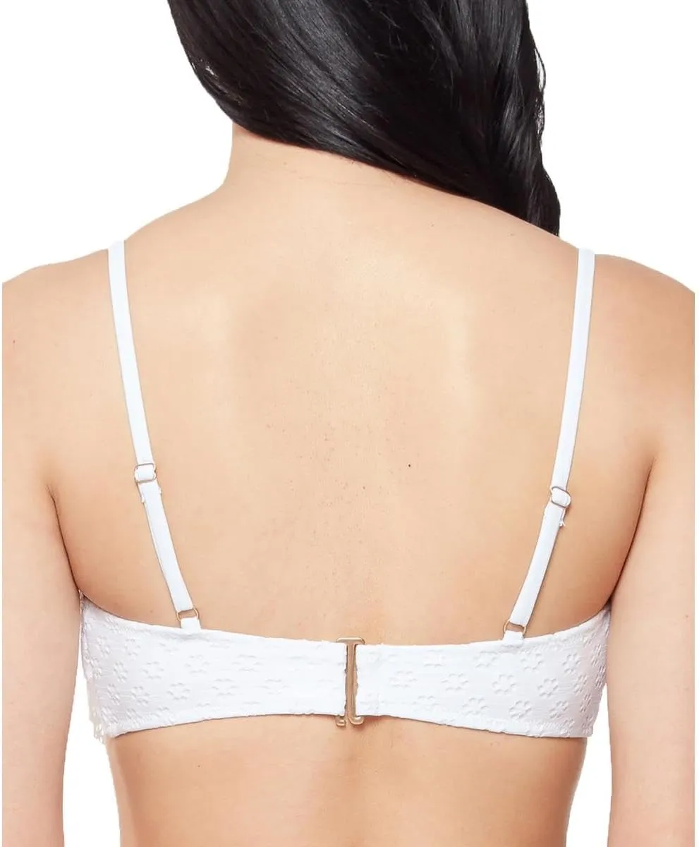Jessica Simpson Womens Eyelet Hipster Swim Bottom Separates