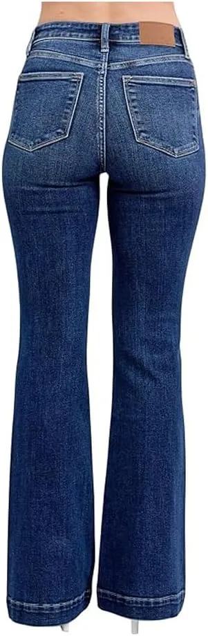 Judy Blue High Waist Trouser Flared Jeans, 82637