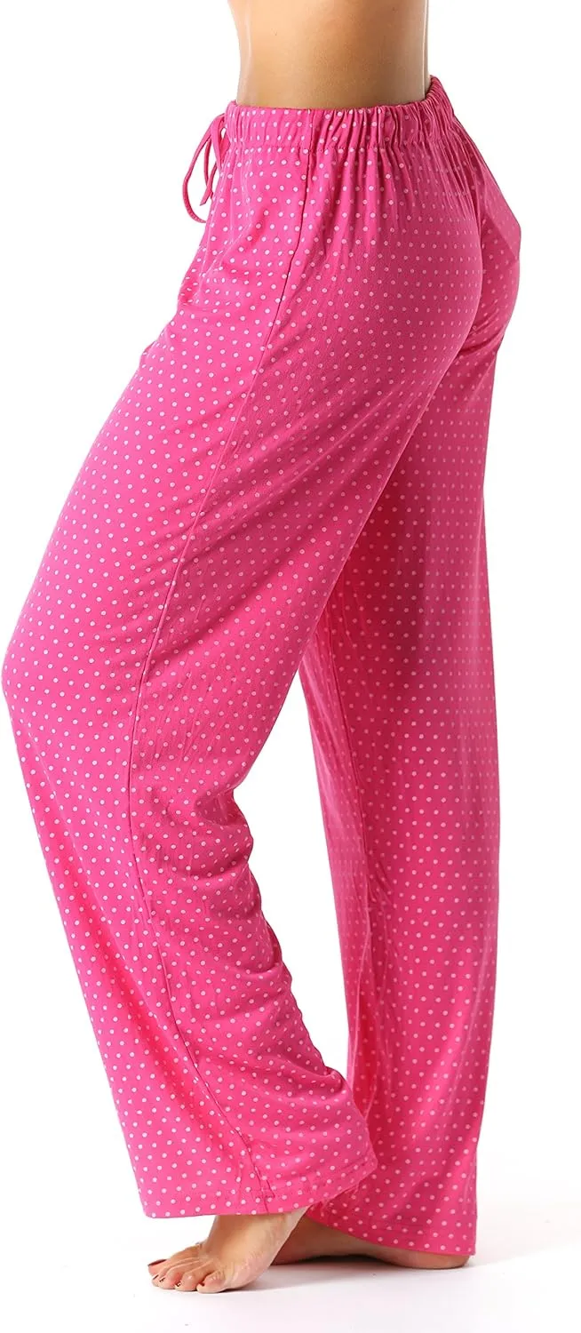 Just Love Silky Soft Women Pajama Pants with Stretch PJs Sleepwear