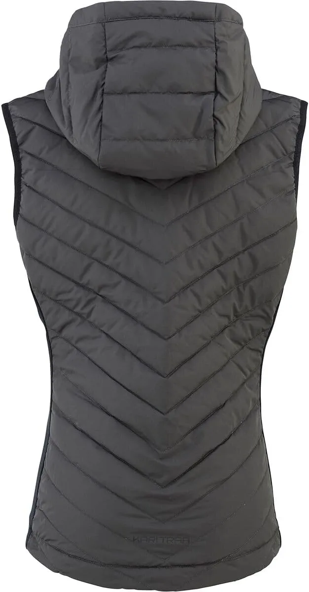 Kari Traa Eva Women's Down Vest, Lightweight Winter Jacket Women, Water-Resistant Down Jacket with Hood, Winter Outerwear