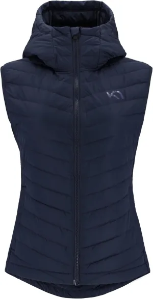 Kari Traa Eva Women's Down Vest, Lightweight Winter Jacket Women, Water-Resistant Down Jacket with Hood, Winter Outerwear
