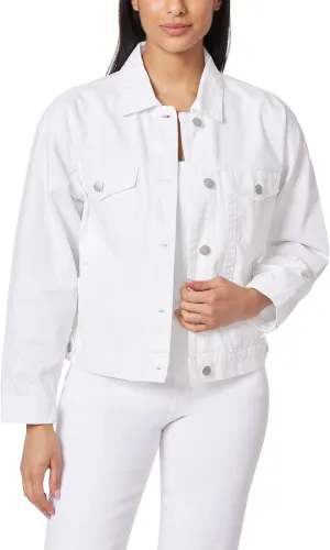 kensie Jeans for Women Oversized Denim Jacket, Small to X-Large