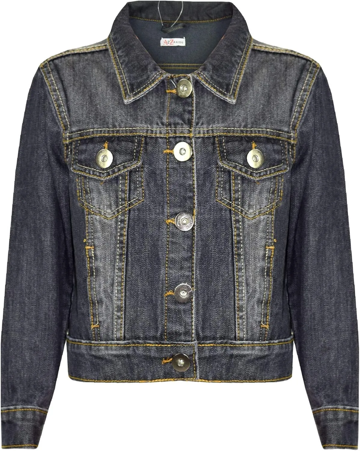 Kids Girls Jackets Designer Denim Style Fashion Jean Jacket Coat New Age 3-13 Yr
