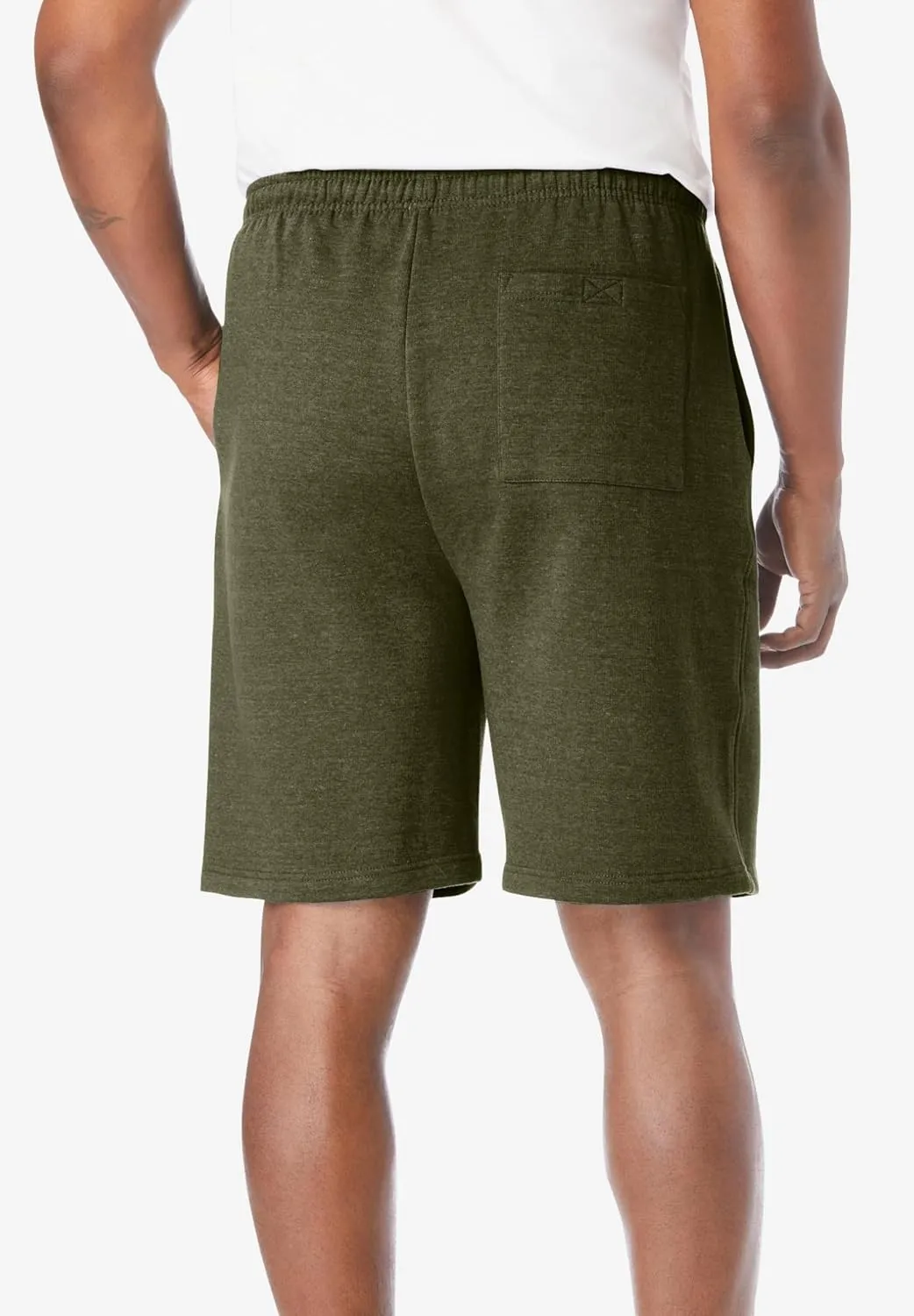 KingSize Men's Big & Tall Comfort Fleece Shorts