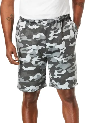 KingSize Men's Big & Tall Comfort Fleece Shorts