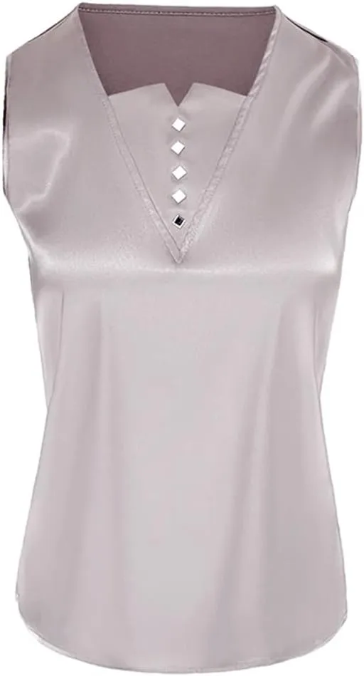 Korean Fashion Women Tank Tops Solid Color Casual Camisole Spring Summer Sleeveless Vest Shirt
