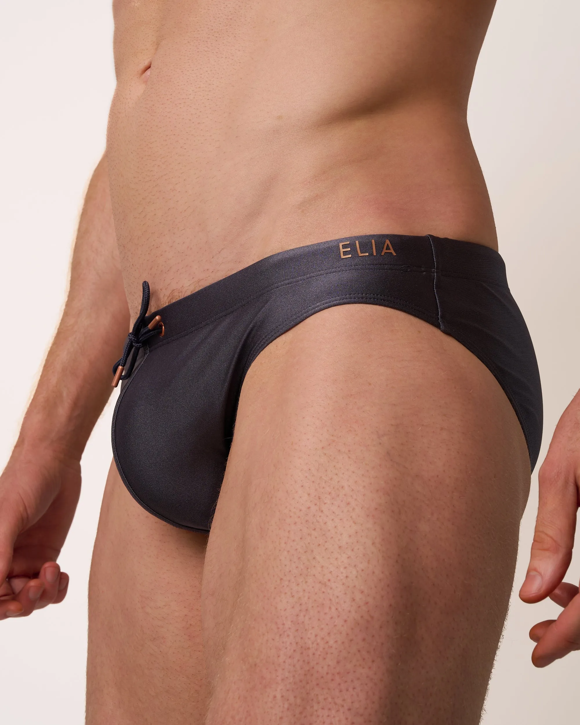 Kos Enhancing Swim Brief - Liquorice Gloss