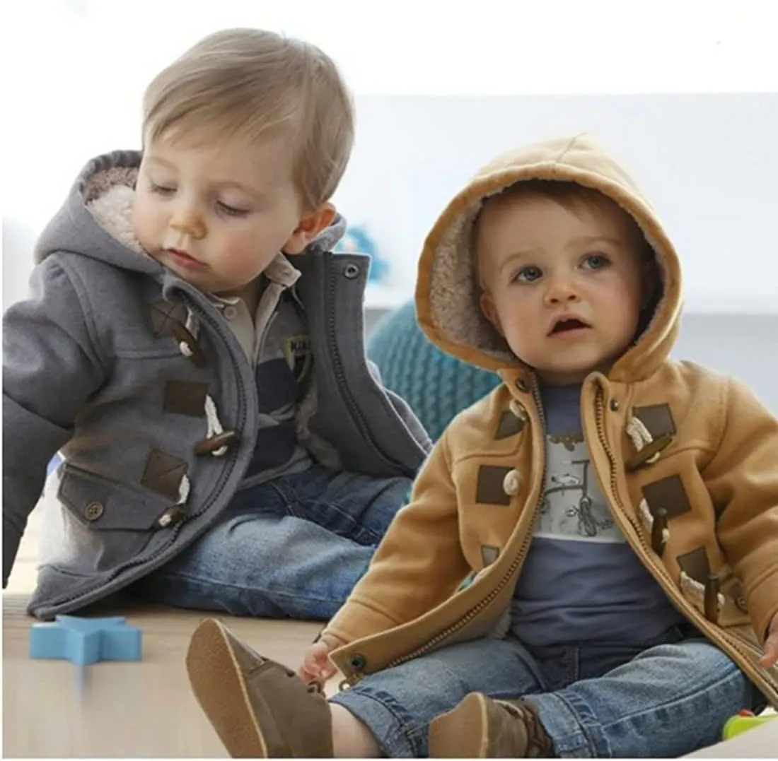 LadayPoa Fashion Winter Children Kids Baby Boys Infant Outerwear Coat Baby Kids Boys Jacket Coat