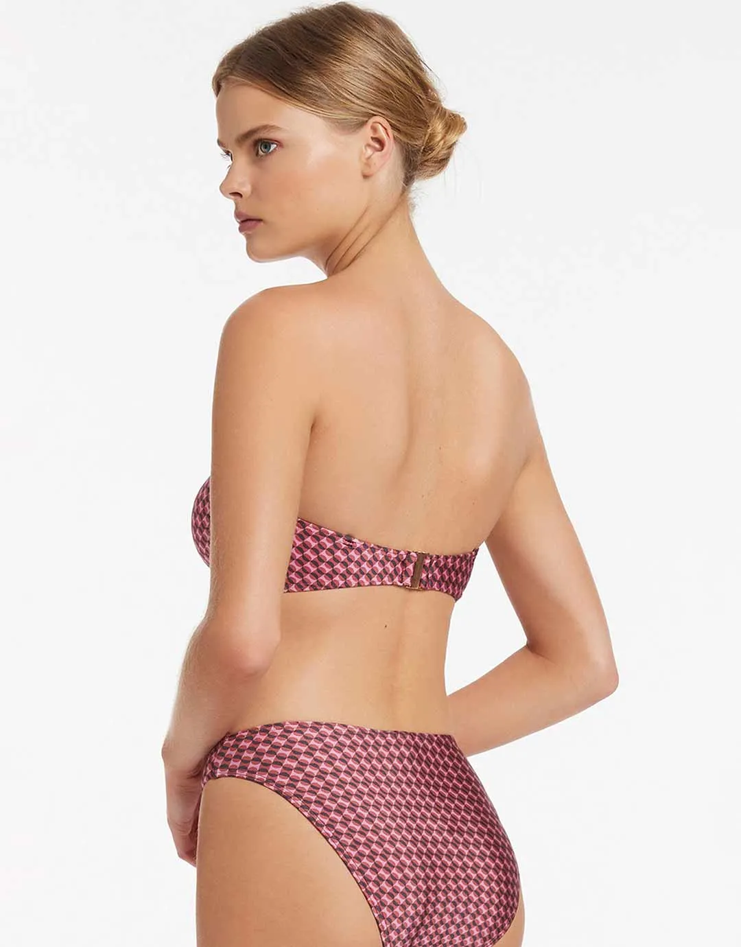 Lalita Bandeau Bikini Top - Orchid