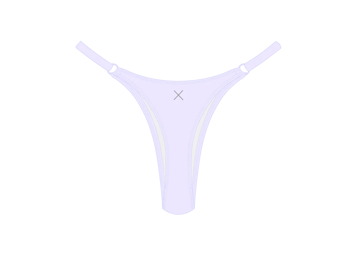 Lavender Bow Tie Bottoms