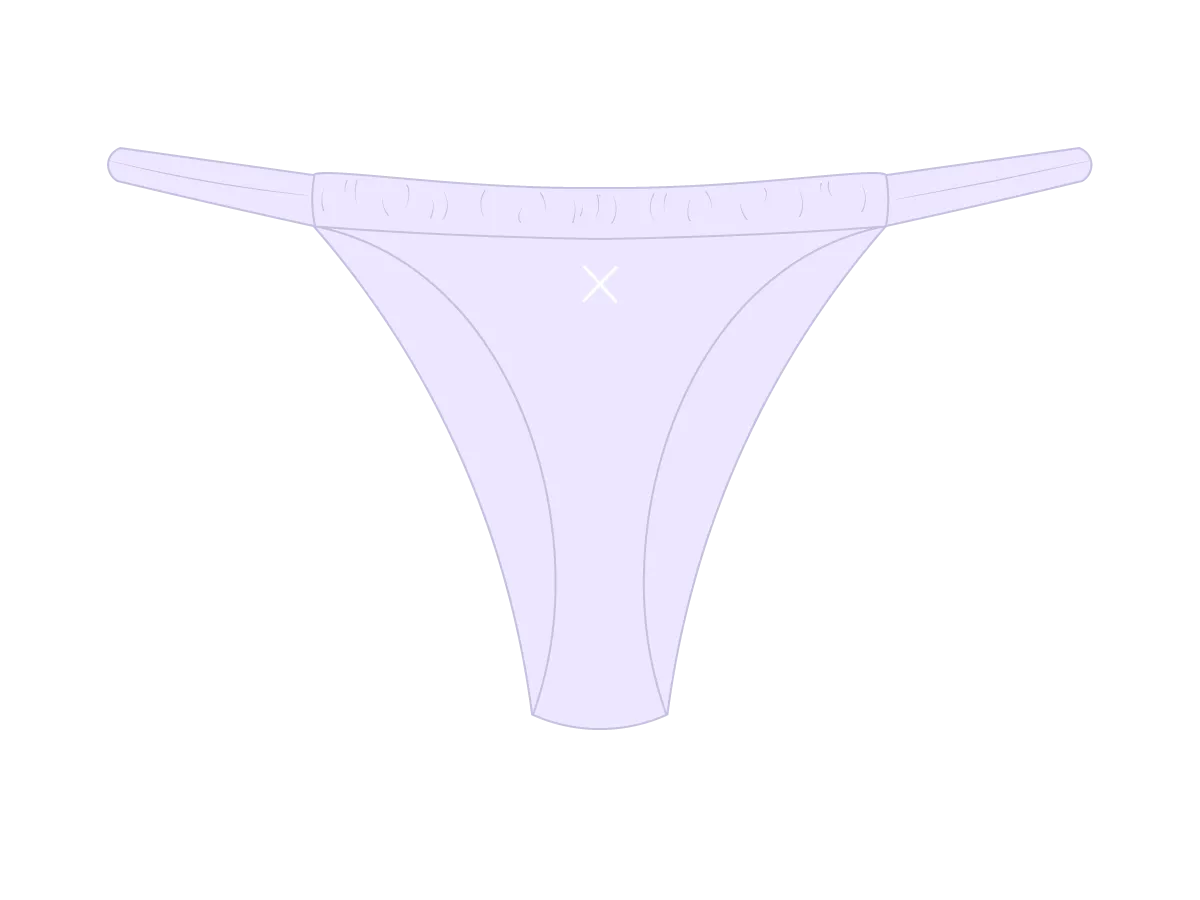 Lavender Tie-Knot Bottoms