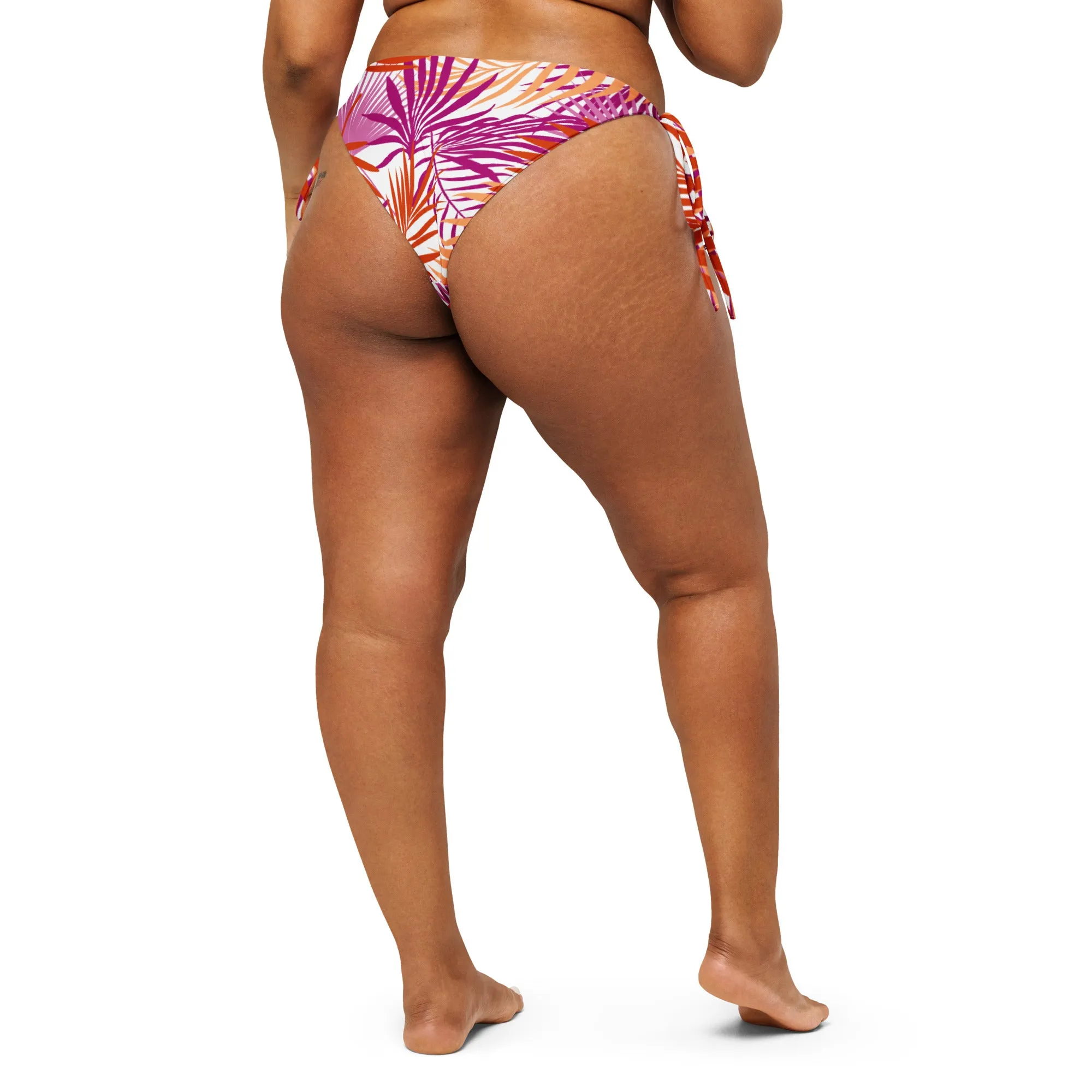 Lesbian Palm String Bikini Bottom