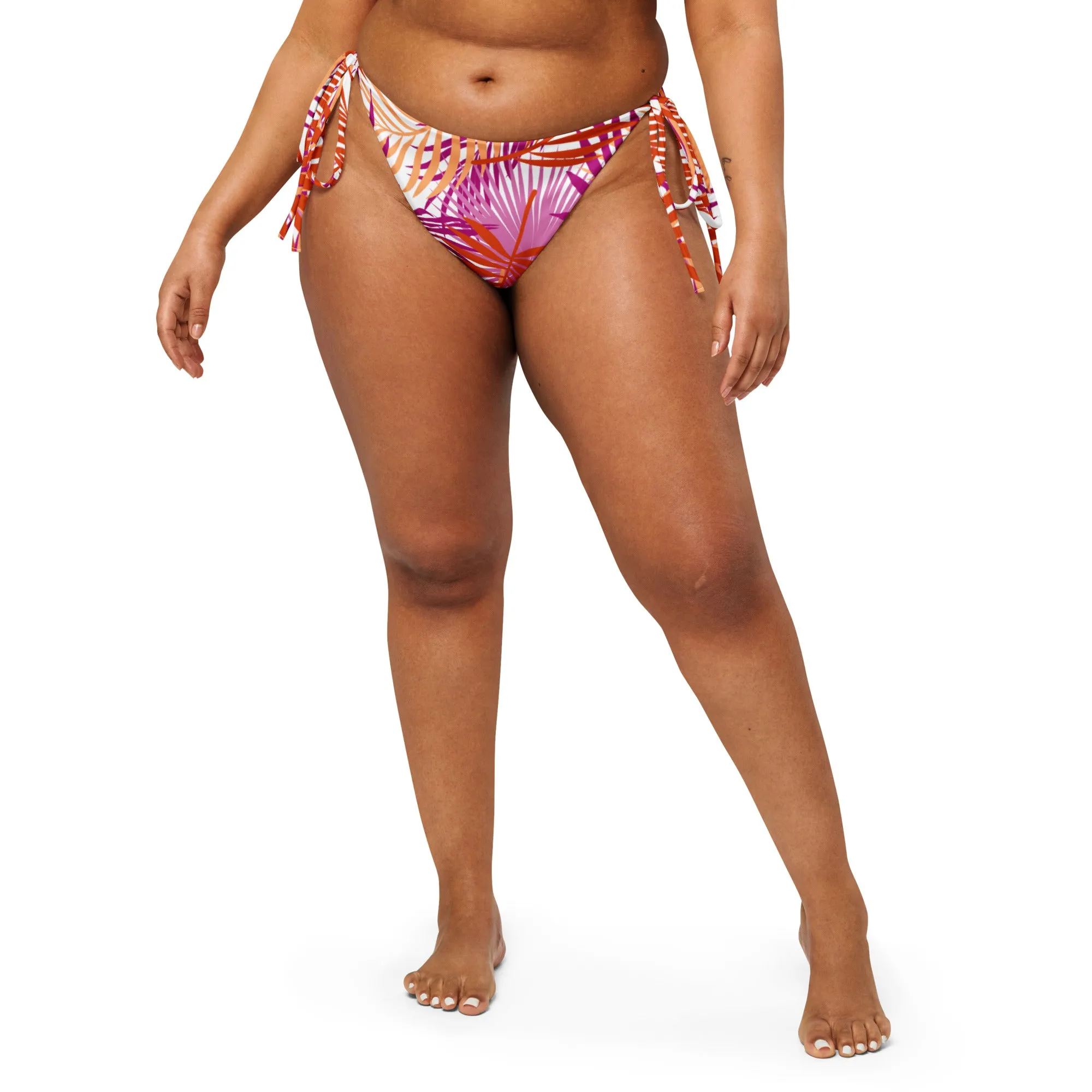 Lesbian Palm String Bikini Bottom