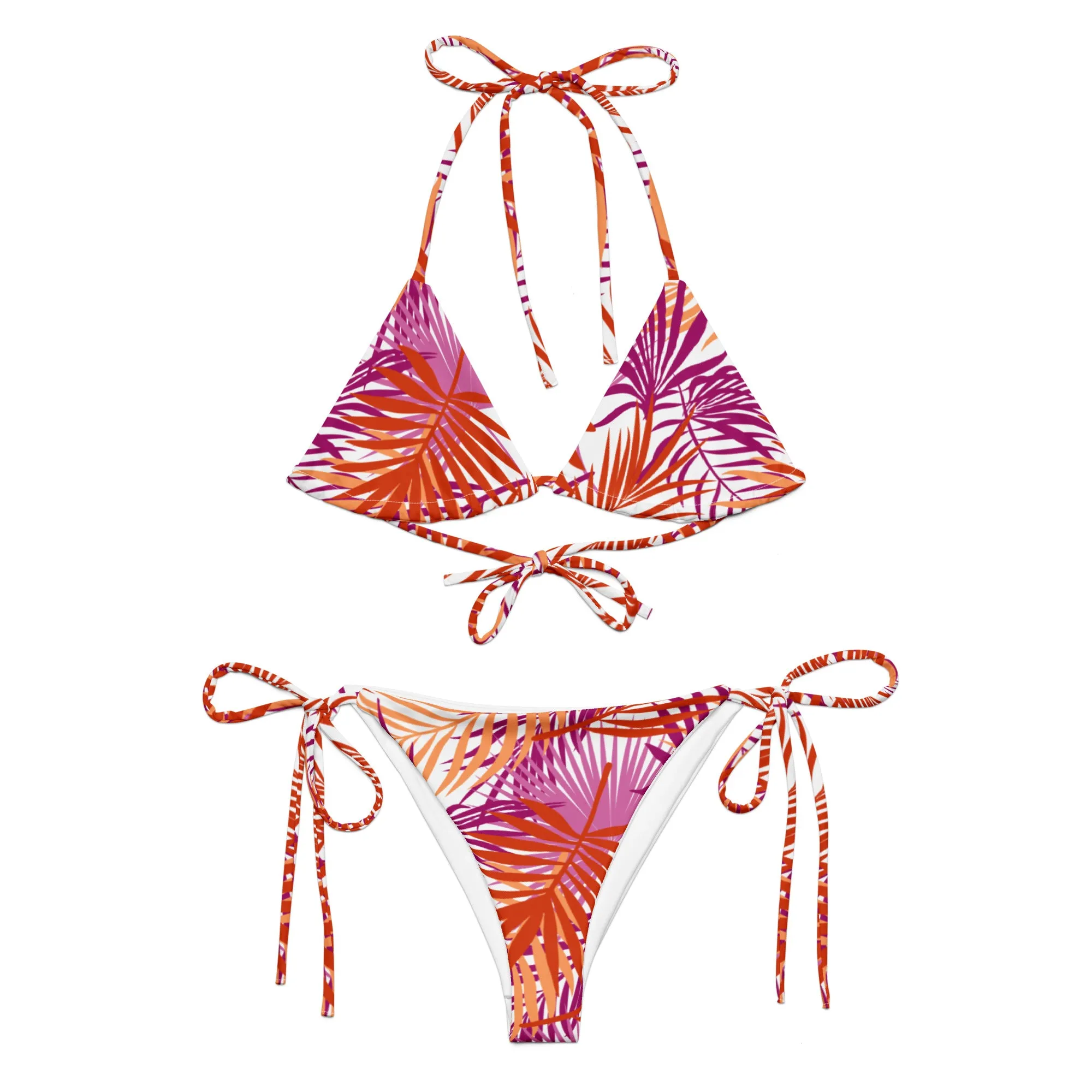 Lesbian Palm String Bikini Bottom