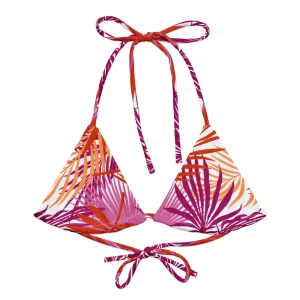 Lesbian Palm String Bikini Top
