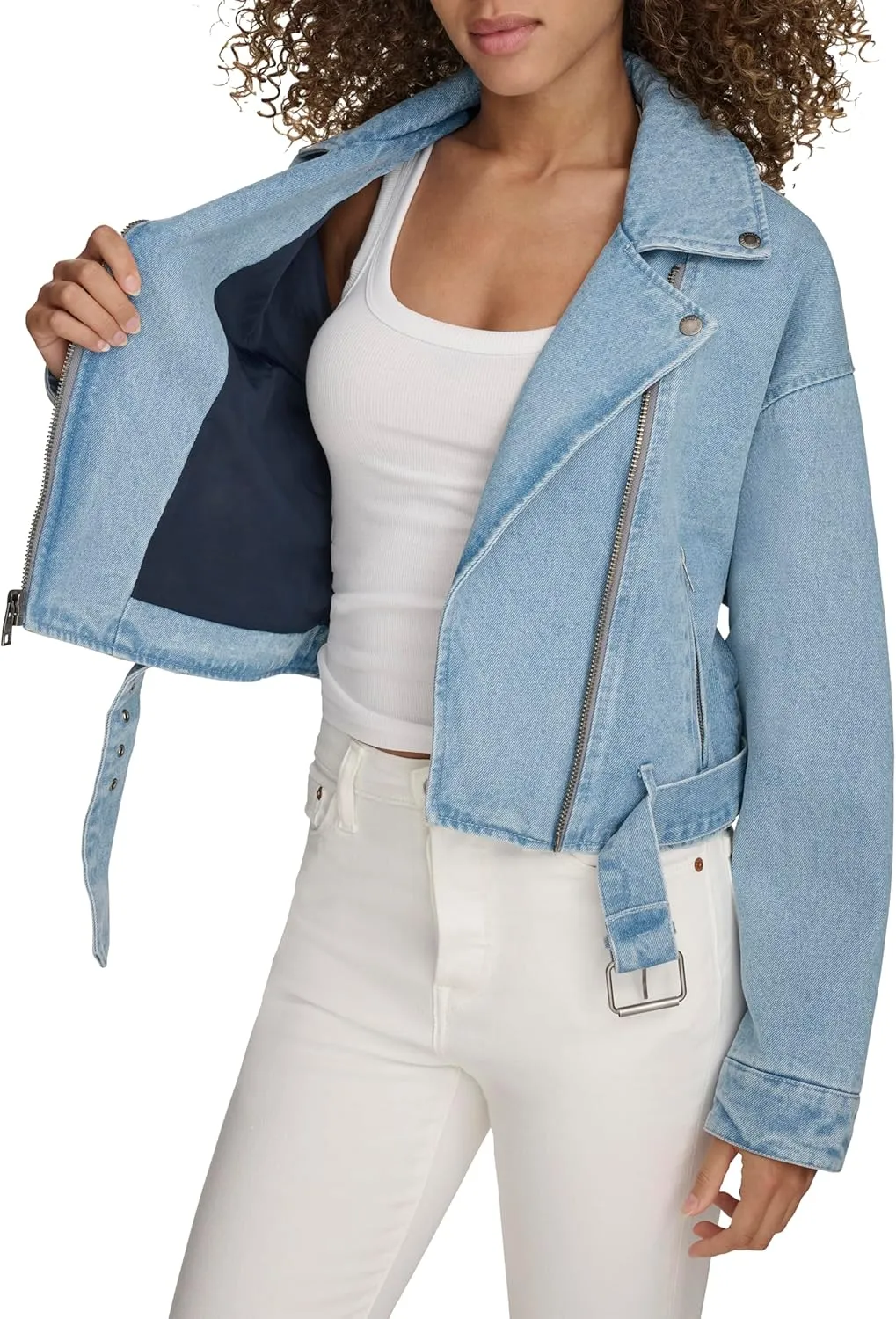 Levi's Women's Cropped Denim Moto