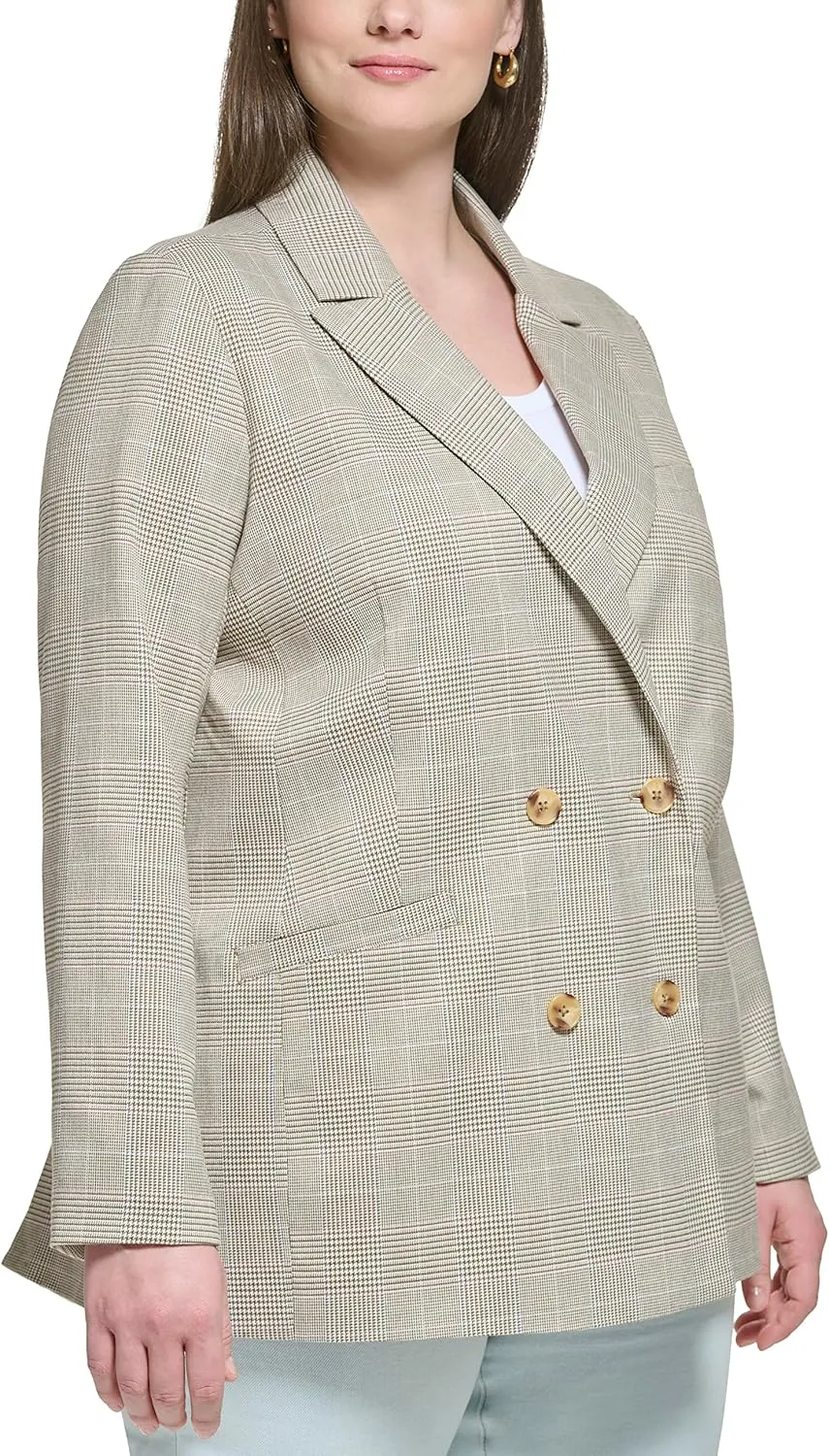 Levi's Women's Wool Blend Double Breasted Blazer