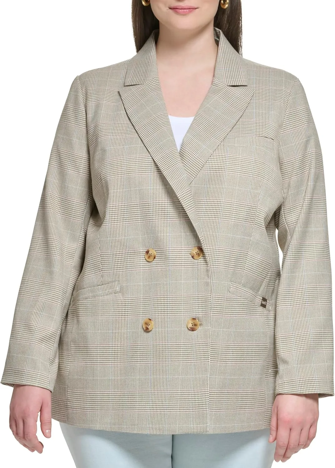 Levi's Women's Wool Blend Double Breasted Blazer
