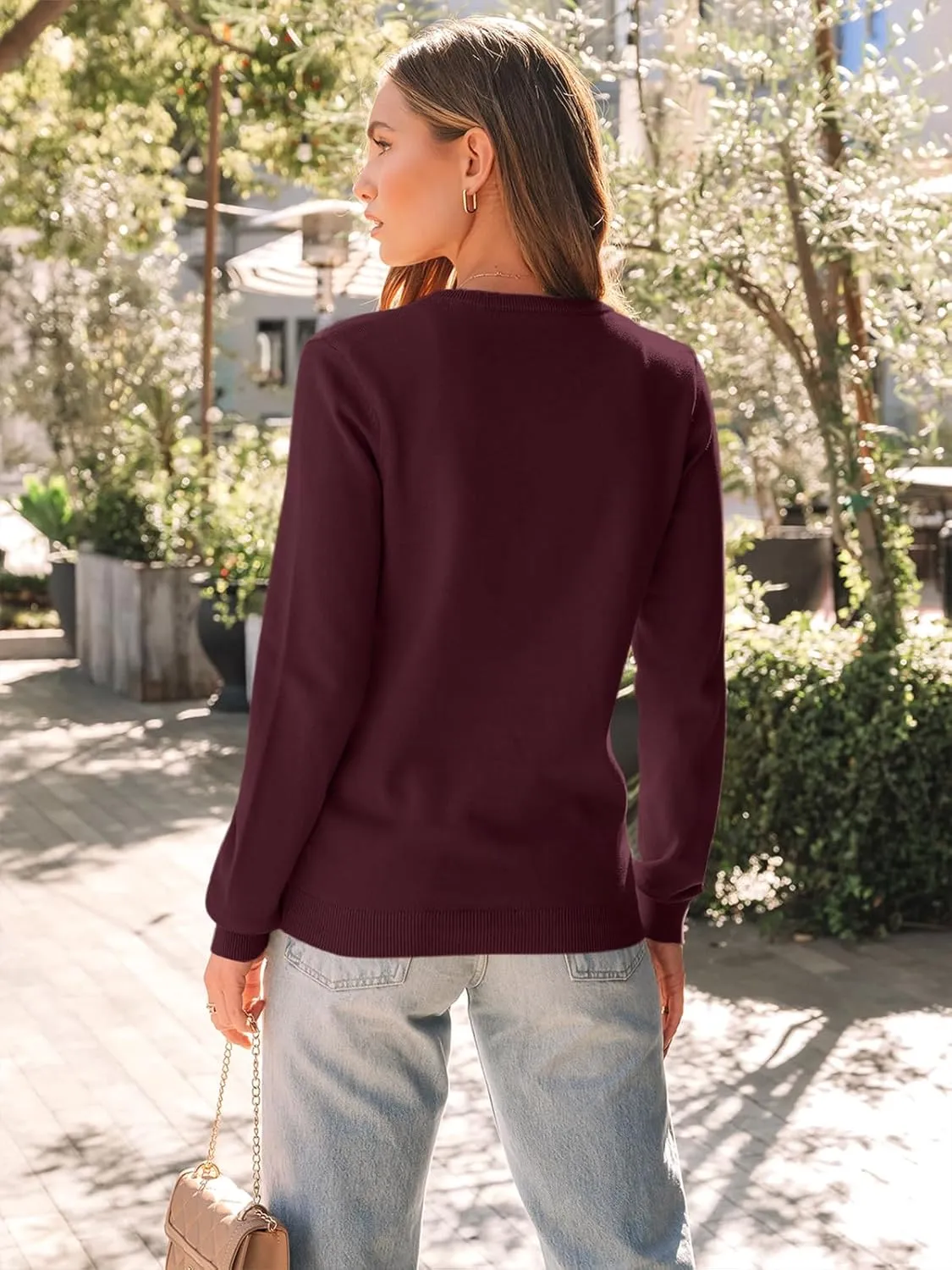 LILLUSORY Women's Cardigan Sweaters 2025 Lightweight Fall Oufits Clothes Fashion Trendy Long Sleeve Tops Casual Jackets