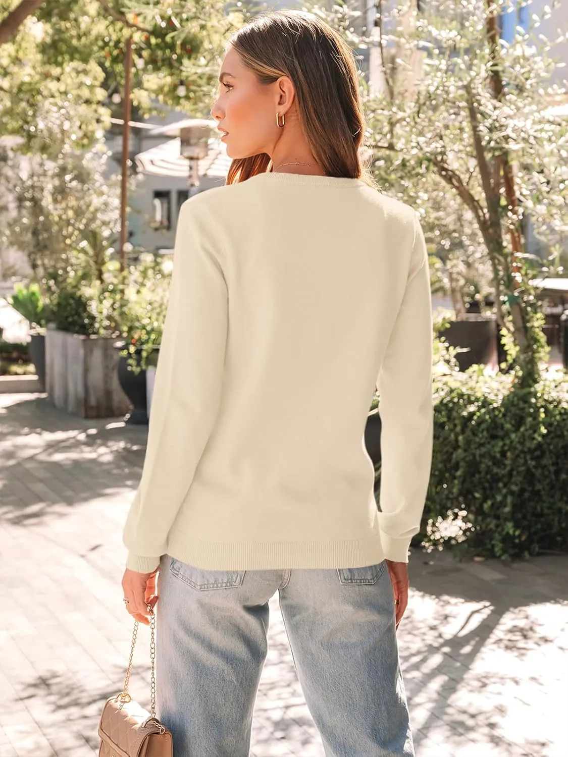 LILLUSORY Women's Cardigan Sweaters 2025 Lightweight Fall Oufits Clothes Fashion Trendy Long Sleeve Tops Casual Jackets