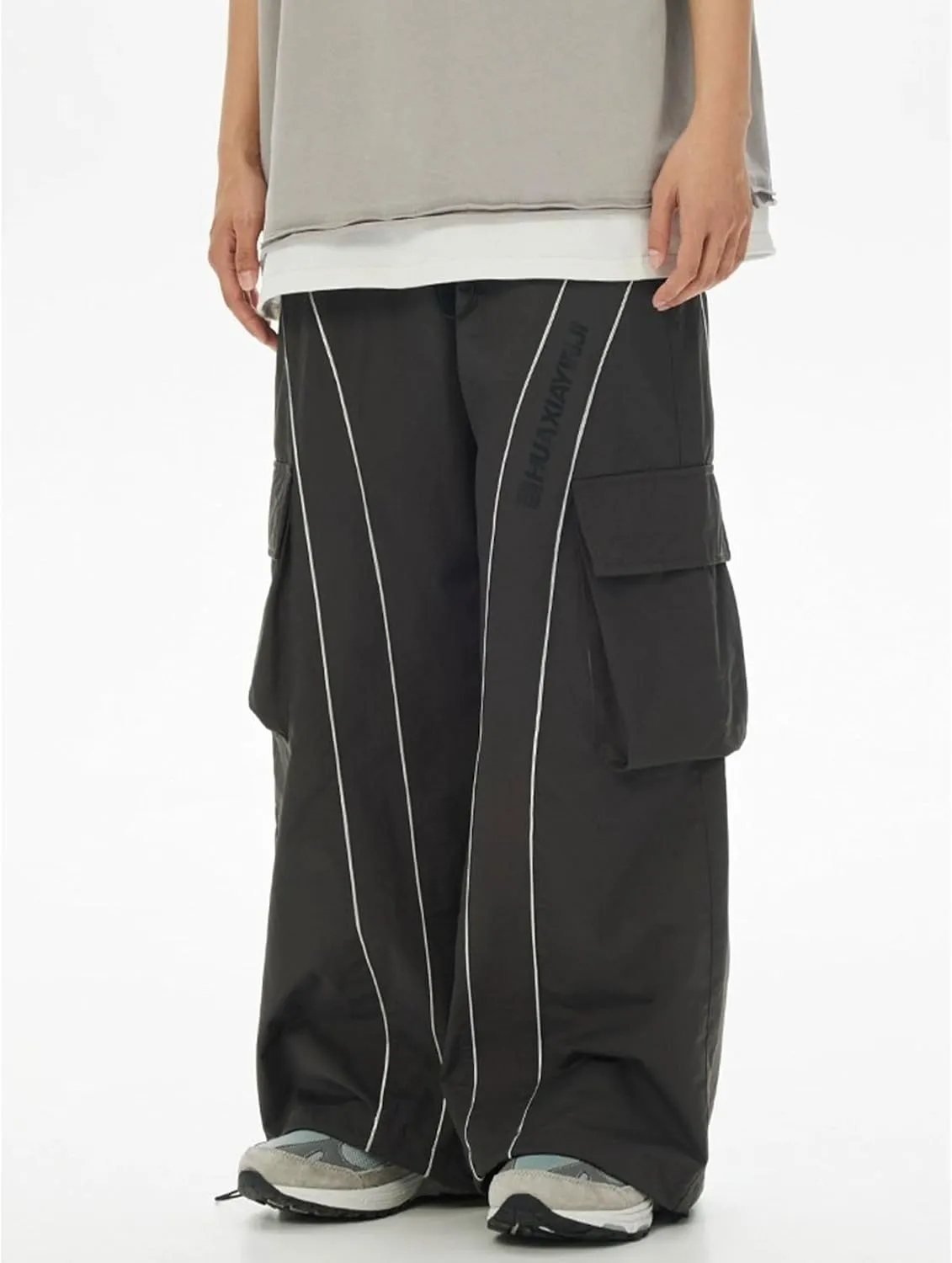 Men Cargo Pants Y2k Baggy Sweatpants Hip Hop Pants Y2k Fashion Track Pants Streetwear