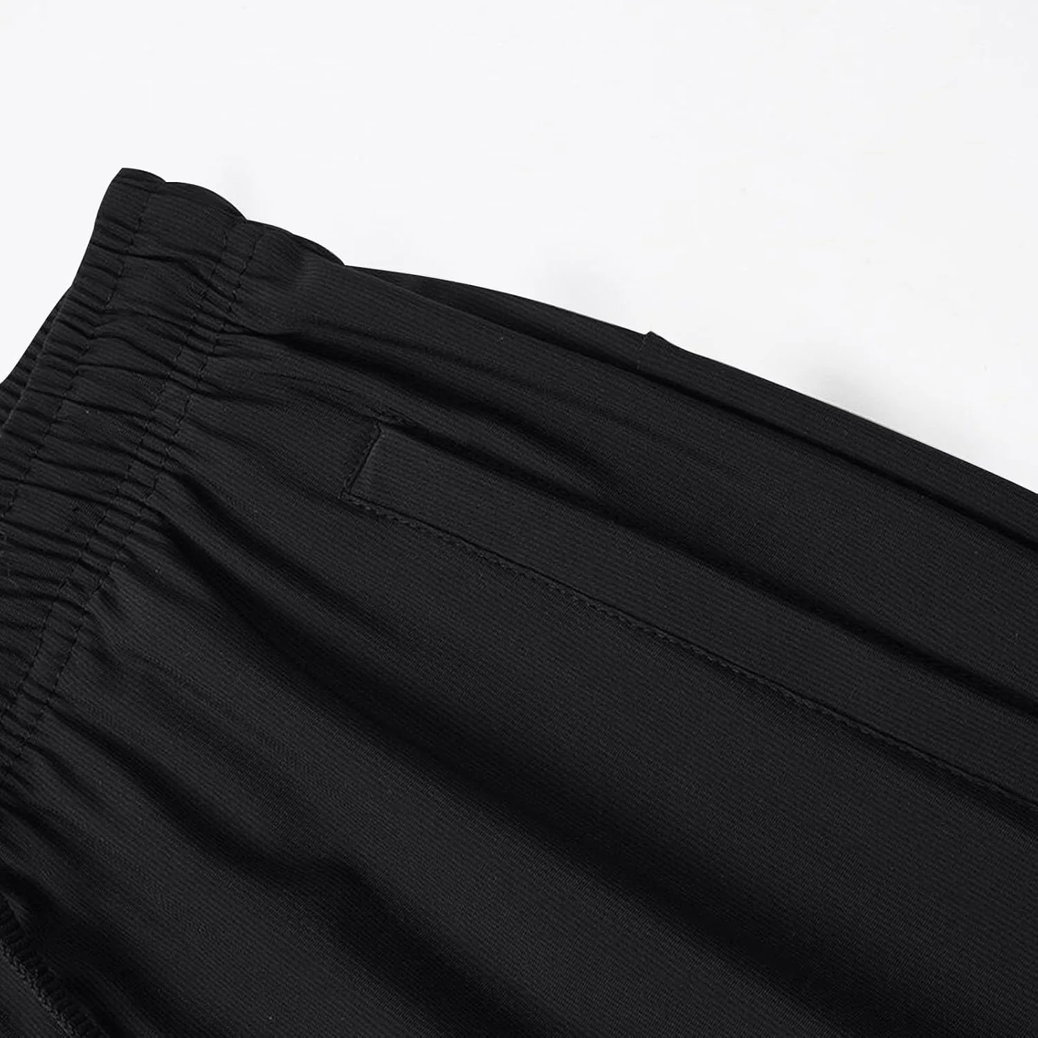 Men Ice Silk Fitness Running Stretch Yoga Pants Soft Elastic Waist Comfy Sweatpants Summer Quick-Drying Pants