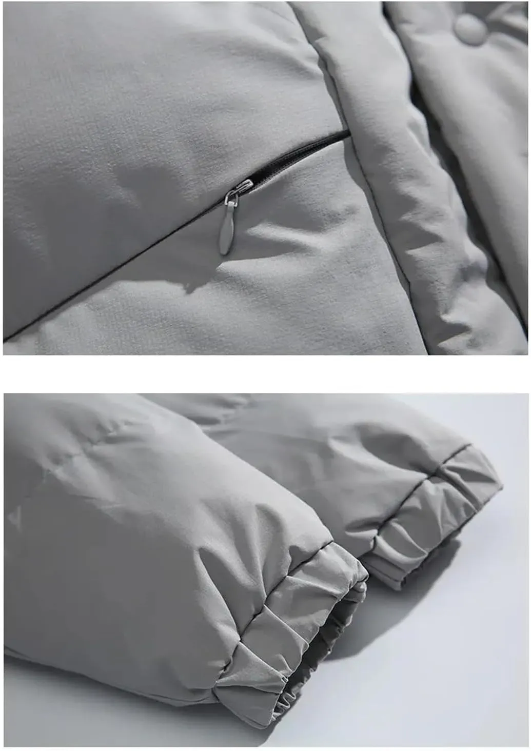 Men V-Neck Loose Casual Padded Cotton Parkas Jacket Kimono Cardigan Thicken Coat Outerwear