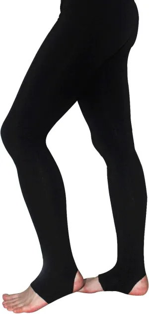 Mens Boys Ballet Tights Knit Soft Gymnastic Dance Pants