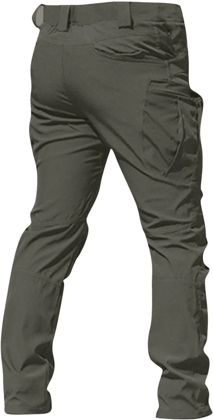 Mens Cargo Pants Mencomfy Athletic Slacks Wide Leg Lightweight Trousers Relaxed Fit Hiking Workout Joggers