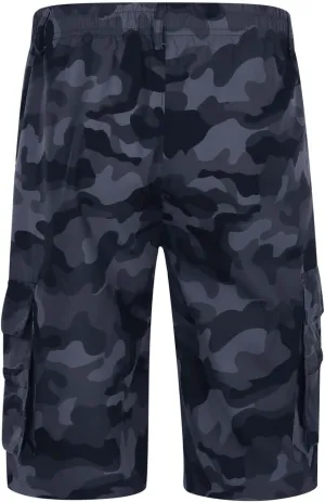 Men's Cargo Shorts Casual Stretchy Relaxed Loose Fit Camping Pants Regular Lightweight Outdoor Hiking Shorts with 6 Pockets