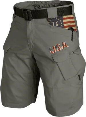 Men's Cargo Shorts Lightweight Wide Leg Multi Pockets Work Pants Relaxed Fit Outdoor Classic Hiking Shorts w/Pockets
