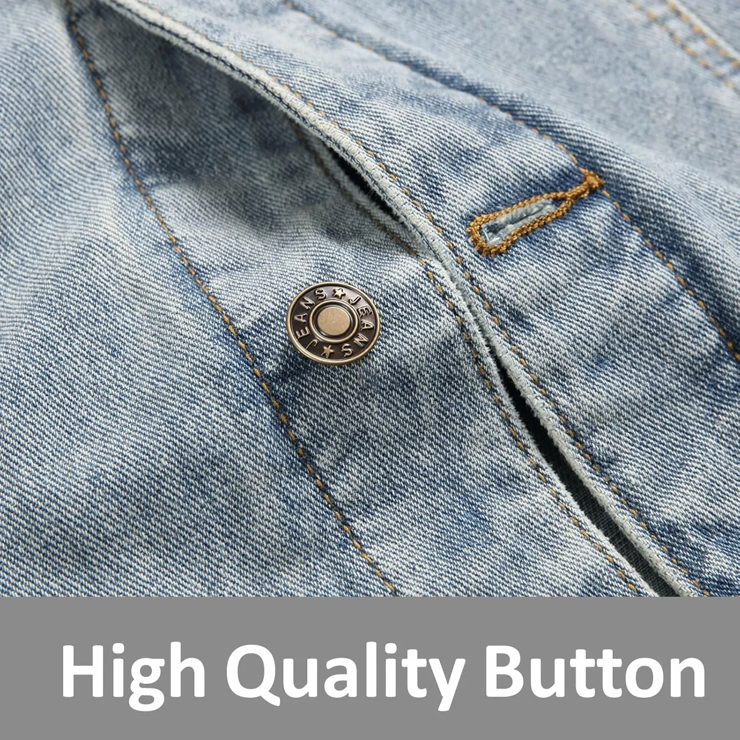 Men's Denim Vest,Sleeveless Jean Jacket Ripped Stretchy Distressed Battle Vest for Men Sleeve Less Outerwear