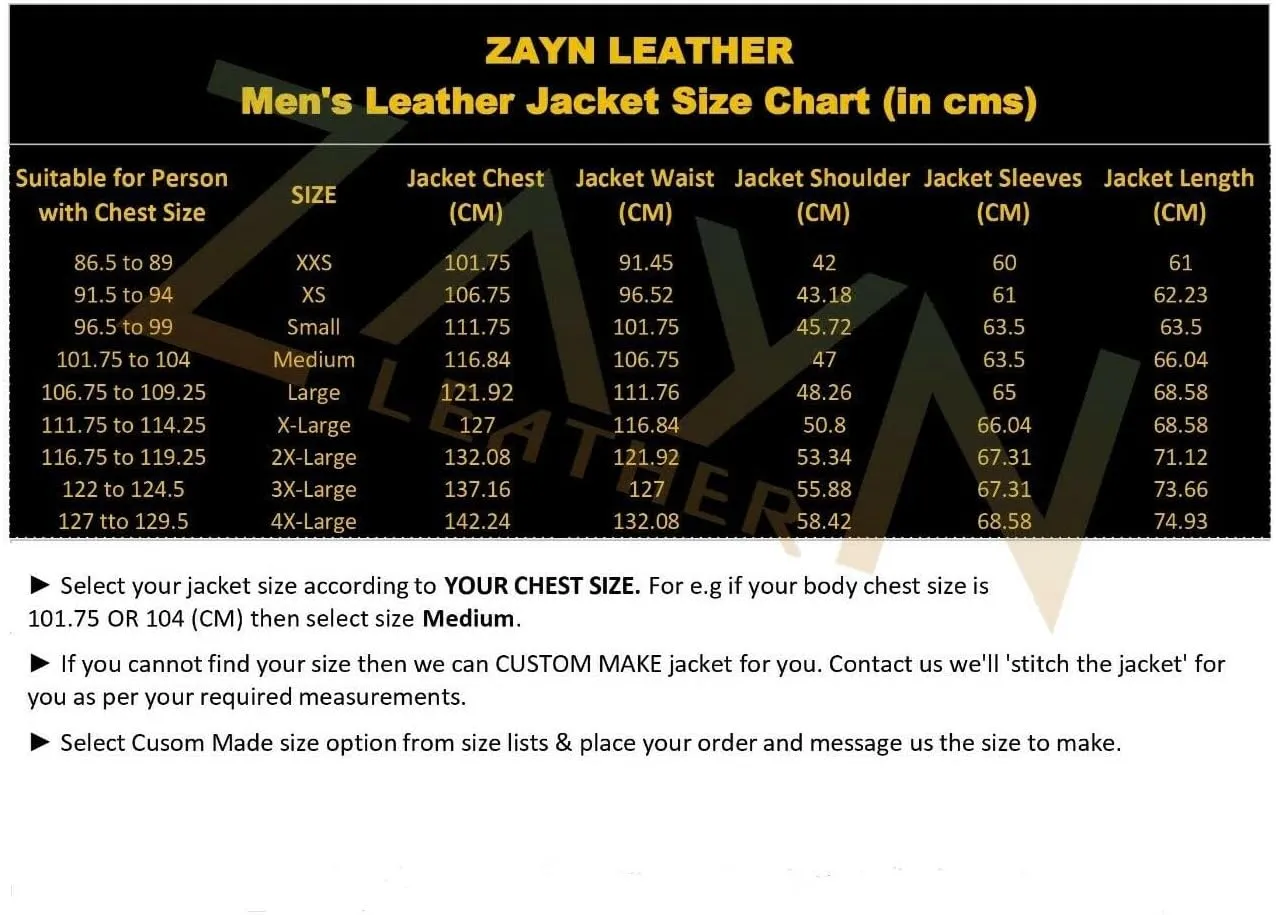 Men's Genuine Lambskin Leather Trucker Jacket Blue Biker Denim Style Jean Button Shirt