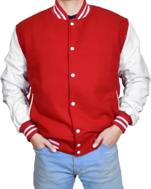 Mens Hotline Miami Varsity Letterman Fashion Wool Bomber Slim Fit Casual Warm Boys College Baseball Jacket