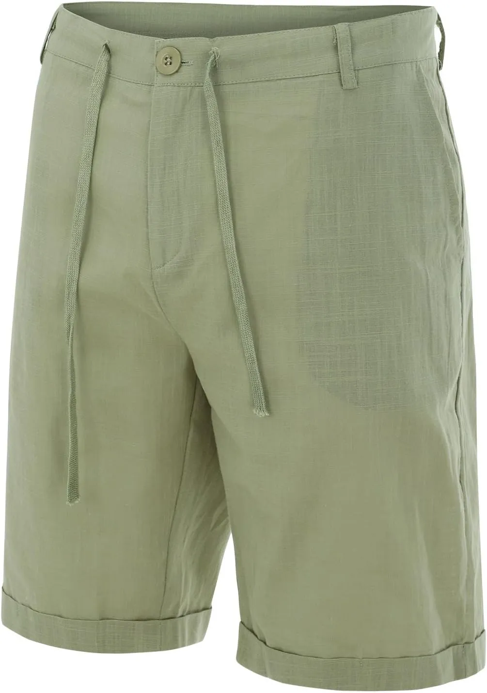 Mens Short Classic Fit Stretch Golf Activewear Featuring Elastic Waistband and Lightweight Outdoor Work Travel Design