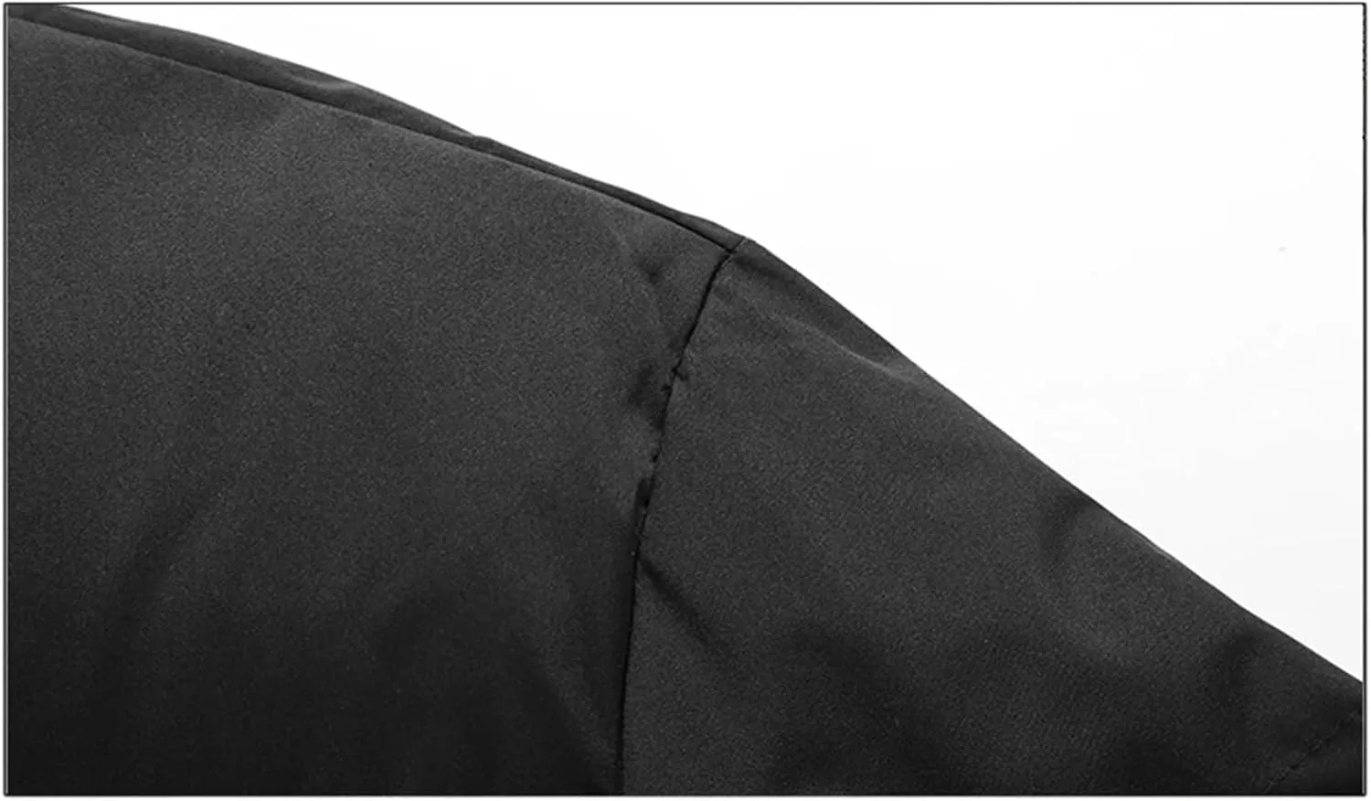 Mens Stand Collar Outerwear Cotton Padded Jacket Long Solid Color Winter Men Loose Bread Coats
