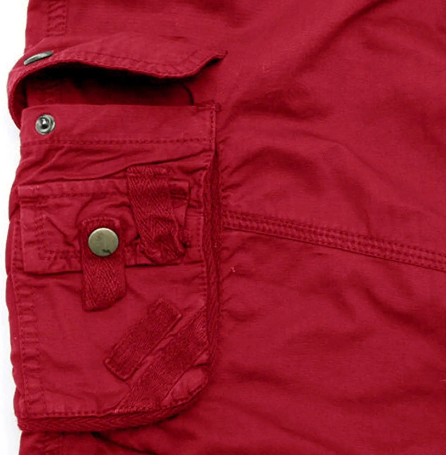 Men's Stretch Cargo Shorts Lightweight Casual Drawstring Gym Shorts Classic Relaxed Fit Summer with Pockets