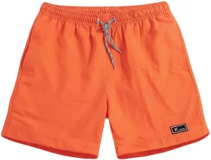Mens Swimsuit Pant Printed Short Loose Tether Pocket Board Casual Pant Short Beach Fashion Men's 2 in 1 Bathing